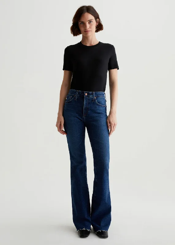 Stretch Jeans for Flexibility -Farrah High Rise Bootcut Jean