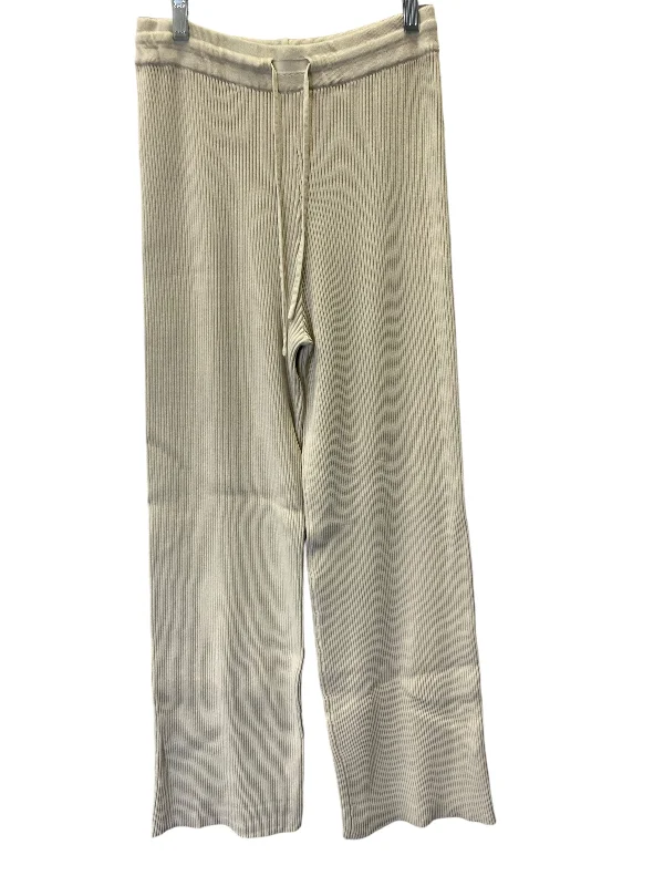 Soft pajama pants for ultimate bedtime comfort -Pants Lounge By Cmc In Ivory, Size: M