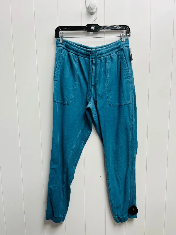 High-performance workout pants for marathon training days -PANTS JOGGERS ATHLETA in TEAL, Size: S