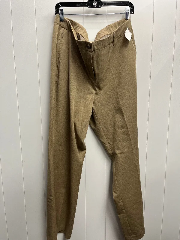 Lightweight culottes pants for summer fashion flair -Pants Other By J. Jill In Tan, Size: 20