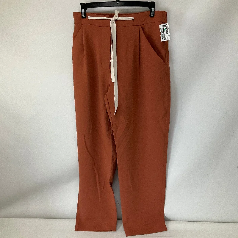 Durable canvas pants for heavy-duty work use -Pants Chinos & Khakis By Wilfred In Orange, Size: S