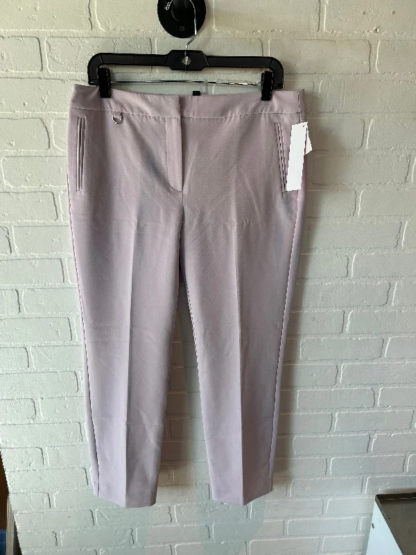 Designer jogger pants for upscale street style -Pants Other By Adrianna Papell In Purple, Size: 10