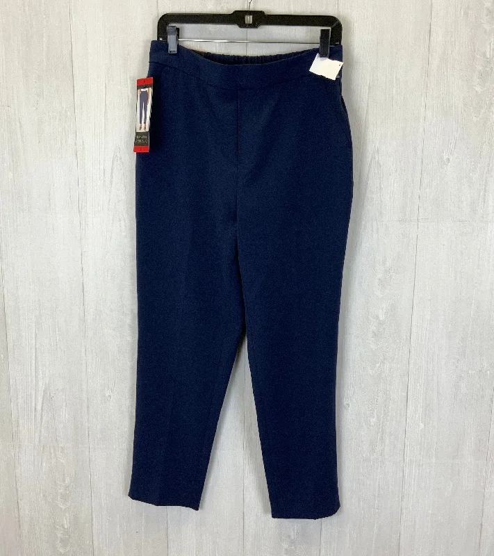 Tailored wool pants for sharp winter dressing -Pants Dress By Banana Republic In Navy, Size: 8