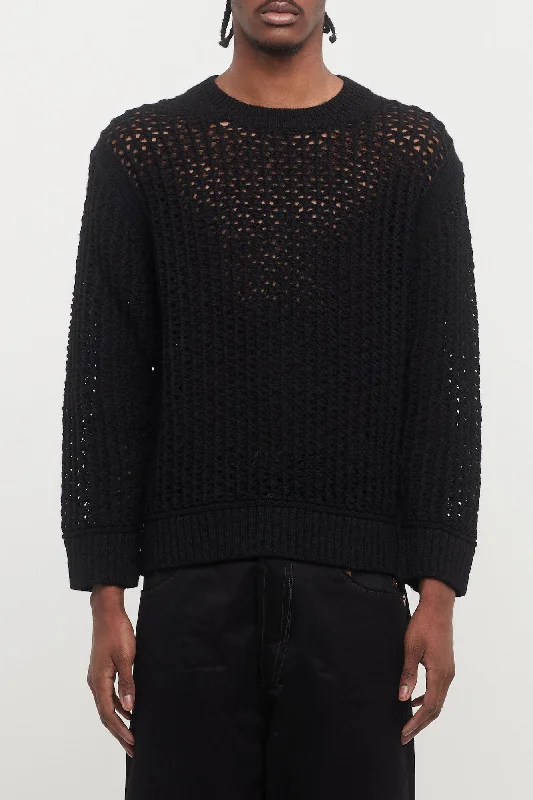 Work Jeans for Tough Jobs -Junya Watanabe MAN Textured Sweater