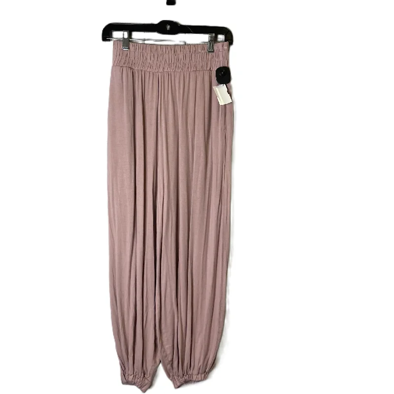 Breathable cotton pants for all-day summer ease -Pants Joggers By Free People In Pink, Size: S