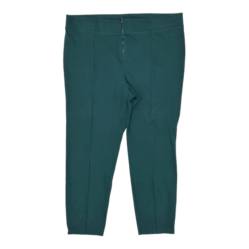 Classic khaki pants for timeless wardrobe staples -Pants Other By Clothes Mentor In Green, Size:2X