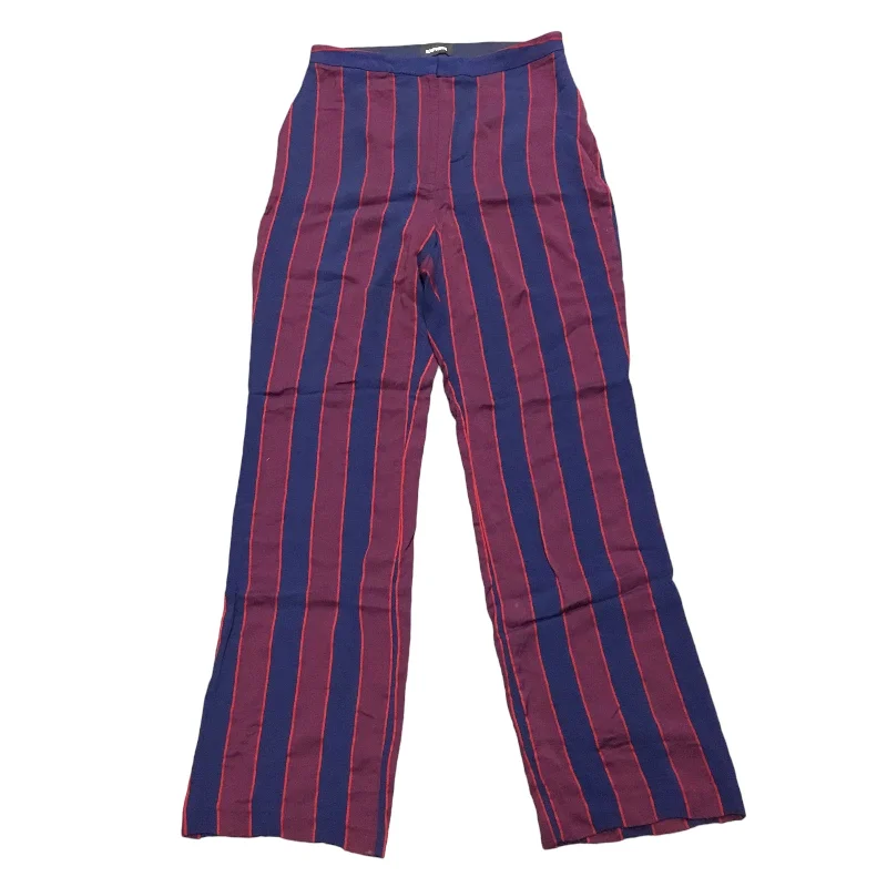 Cozy sweatpants pants for lazy Sunday mornings -Pants Other By Express In Striped Pattern, Size: 10