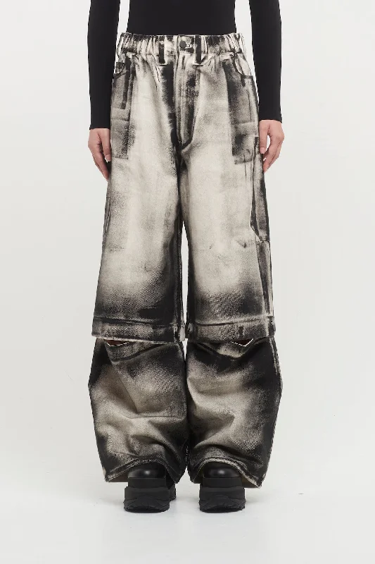 Khaki Jeans for Different -Melitta Baumeister Painted Denim Pants