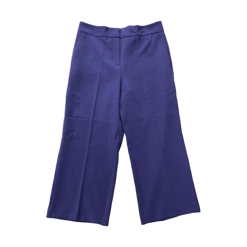 Breathable chino pants for warm climate comfort -Pants Wide Leg By Ann Taylor In Blue, Size: 10