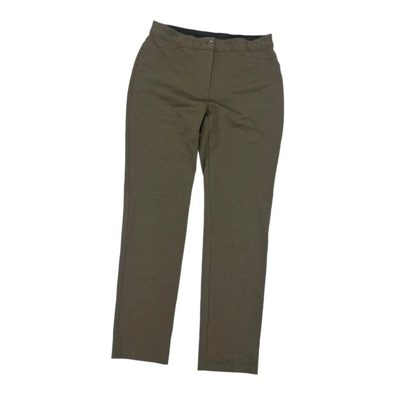 Stretch corduroy pants for cozy fall fashion -Pants Other By Chicos In Green, Size:S