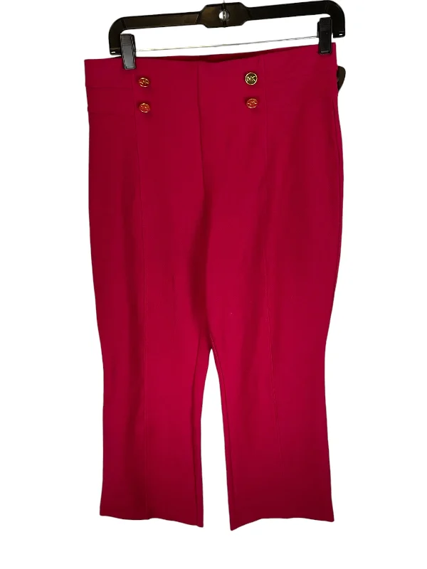 Heavy-duty ripstop pants for extreme hiking durability -Pants Dress By Michael By Michael Kors In Pink, Size: M