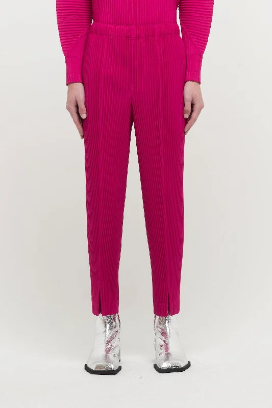 Weekend Jeans for Lazy -Homme Plissé MC November 23 Trouser in Magenta