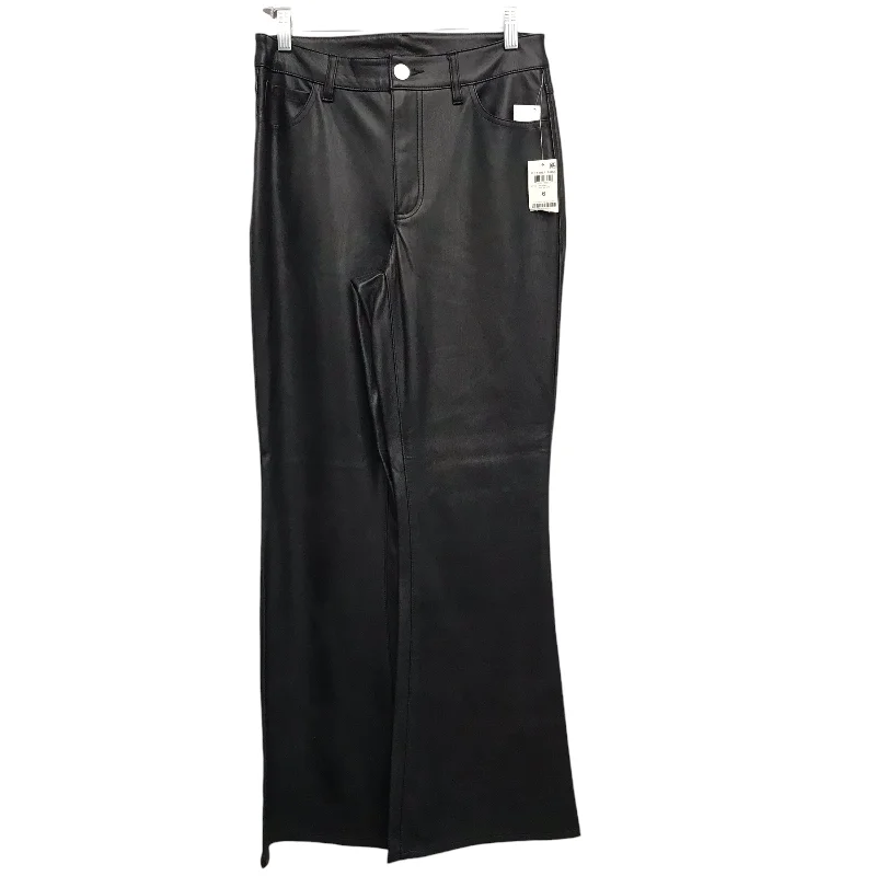 Stretch denim pants for curvy figure flattery -Pants Dress By Inc In Black, Size:6