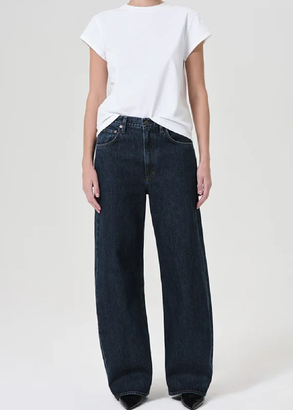 Wrap Skirt Jeans for Versatile -Low Curve Indigo Jean