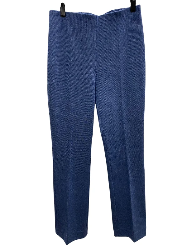 Designer skinny pants for luxury fashion flair -Pants Dress By Talbots In Blue, Size: 2