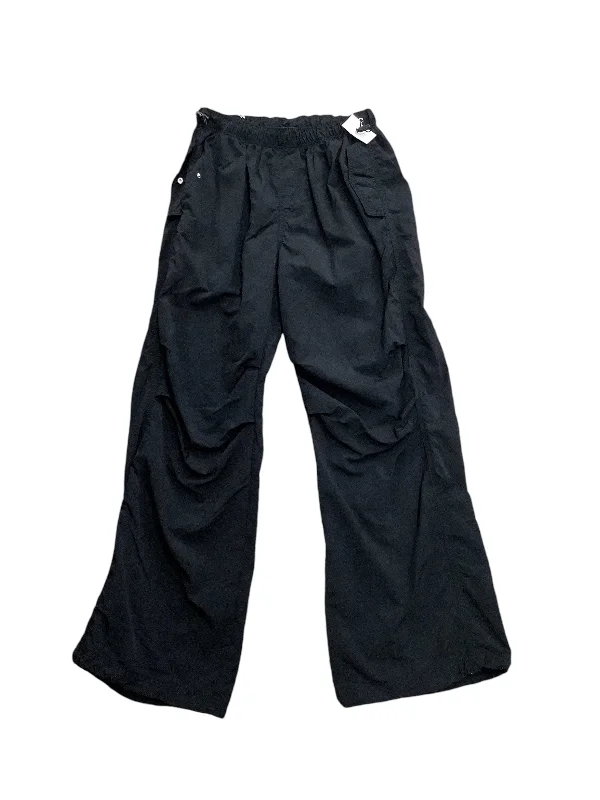 Adjustable waist pants for custom fit ease -Pants Cargo & Utility By Love Tree In Black, Size: L