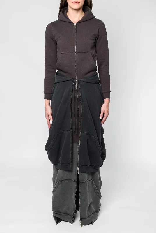 Straight Jeans for Classic Style -Balenciaga Hoodie Maxi Dress