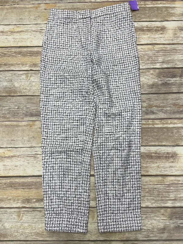 Stretch corduroy pants for cozy fall fashion -Pants Dress By Ann Taylor In Plaid Pattern, Size: 0