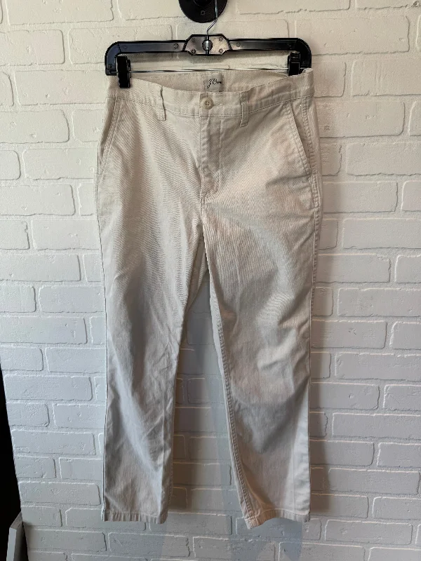 Reinforced cargo pants for heavy-duty field work -Pants Chinos & Khakis By J. Crew In Cream, Size: 2