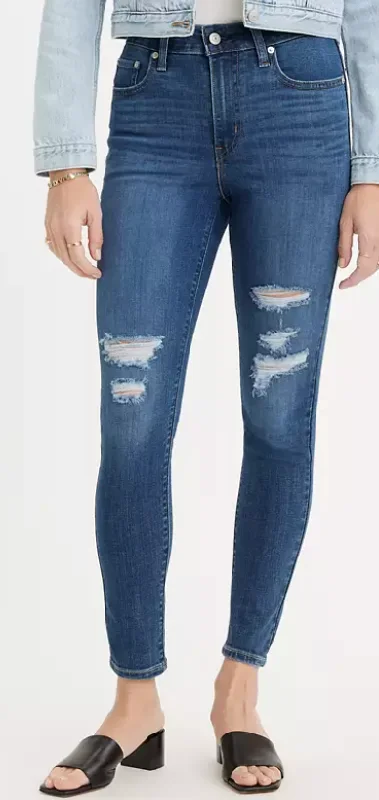 Slim Boyfriend Jeans for Hybrid -Levi's 721 High Rise Skinny 'Lapis Longing' Jeans - 833690075