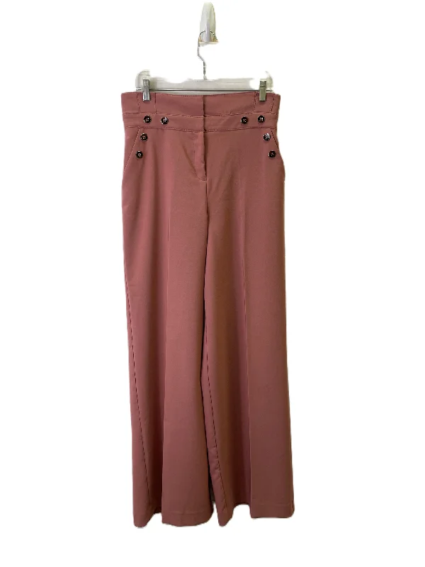 Stylish wide-leg pants for bold evening looks -Pants Dress By Avenue In Mauve, Size: 8