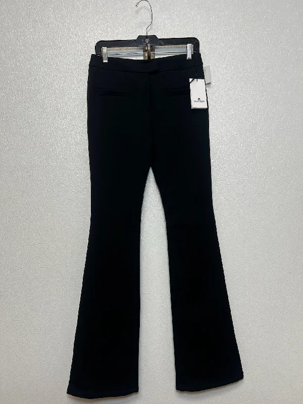 Stretch corduroy pants for cozy fall fashion -Pants Ankle By Clothes Mentor In Black, Size: 0