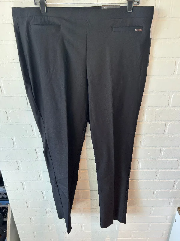 Flowy wide pants for artistic bohemian vibes -Pants Other By Jones New York In Black, Size: 14