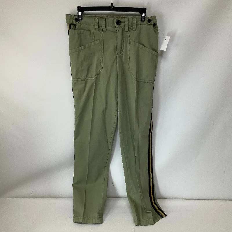 Classic khaki pants for timeless wardrobe staples -Pants Cargo & Utility By Zadig And Voltaire In Green, Size: 4