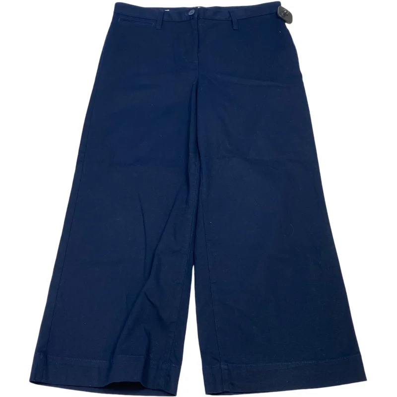 Breathable chino pants for warm climate comfort -Pants Chinos & Khakis By Loft In Navy, Size: 10