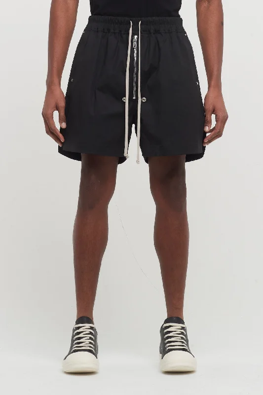 Khaki Jeans for Different -Rick Owens TE Bela Boxers in Black