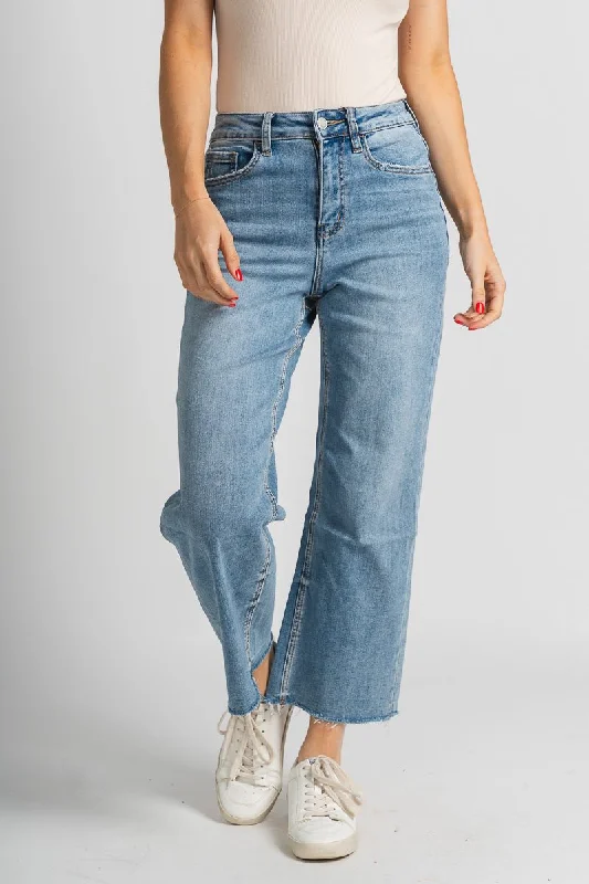 Skinny Jeans for Slim Fit -Vervet super high rise crop jeans mischief