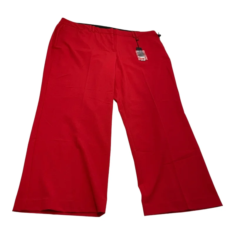 Tailored khaki pants for smart casual attire -Pants Other By Lane Bryant In Red, Size: 26