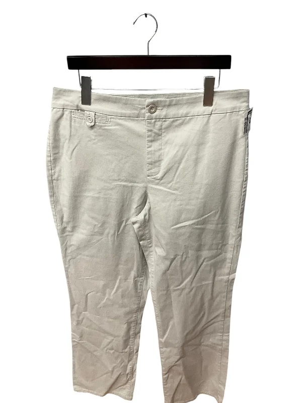 Reinforced knee pants for tough outdoor tasks -Pants Chinos & Khakis By Clothes Mentor In Tan, Size: 14