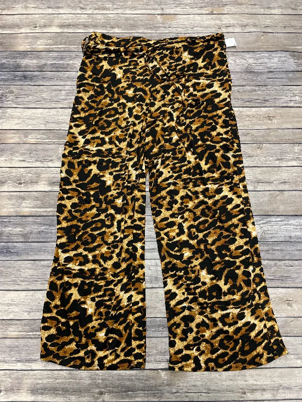 Windproof pants for chilly outdoor activities -Pants Other By Morgan Taylor In Animal Print, Size: Xl