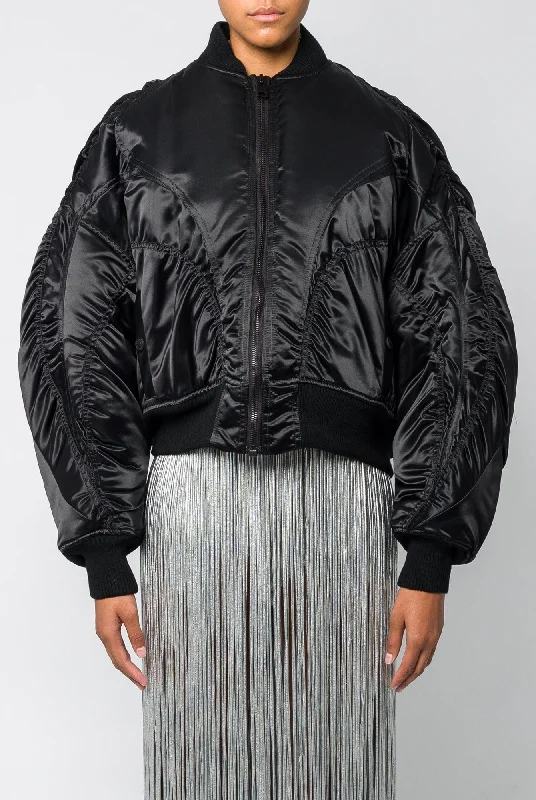 Printed Jeans for Pattern -Mugler Shiny Bomber