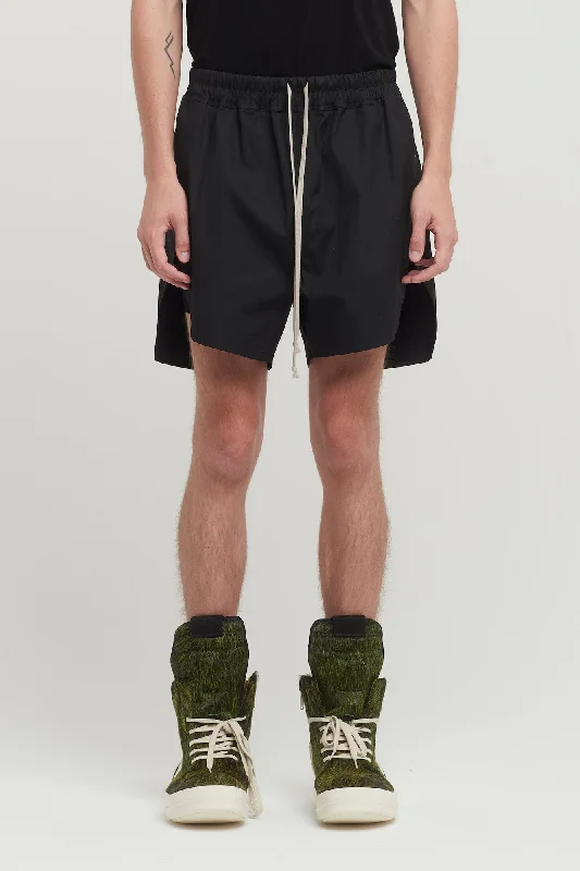 Bootcut Jeans for Flattering -Rick Owens Bela Boxers in Black