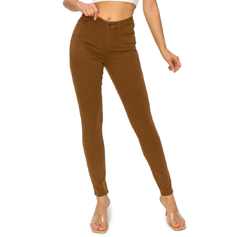 Yoga Jeans for Stretch -Soft Stretchy High Rise The Everyday Skinny Jeans - Hazel