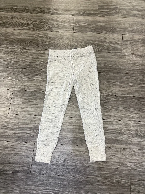 Stretch corduroy pants for cozy fall fashion -Pants Joggers By Abercrombie And Fitch In Grey, Size: S