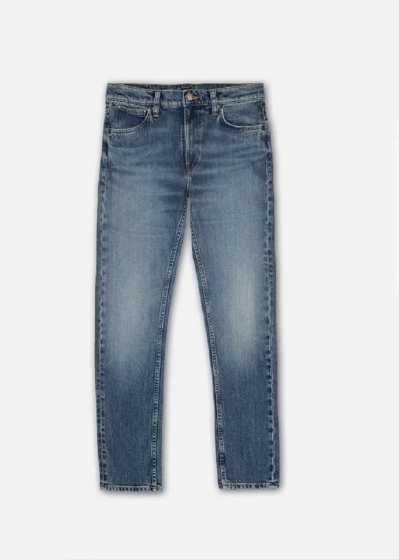 Zipper Fly Jeans for Convenience -Lean Dean Blue Delusion