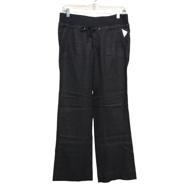 High-rise flare pants for vintage chic appeal -Pants Lounge By Calvin Klein In Black, Size:0