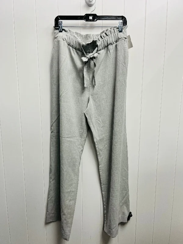 Bold patterned pants for standout fashion statements -Pants Wide Leg By Cato In Grey, Size: L