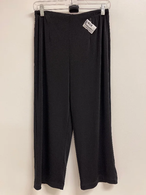 Relaxed fit pants for laid-back comfort wear -Pants Other By Chicos In Black, Size: 8