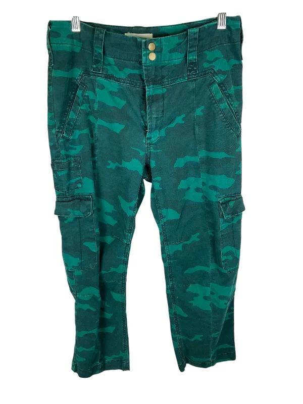 Insulated ski pants for alpine adventure warmth -Pants Cargo & Utility By Anthropologie In Blue, Size: 8