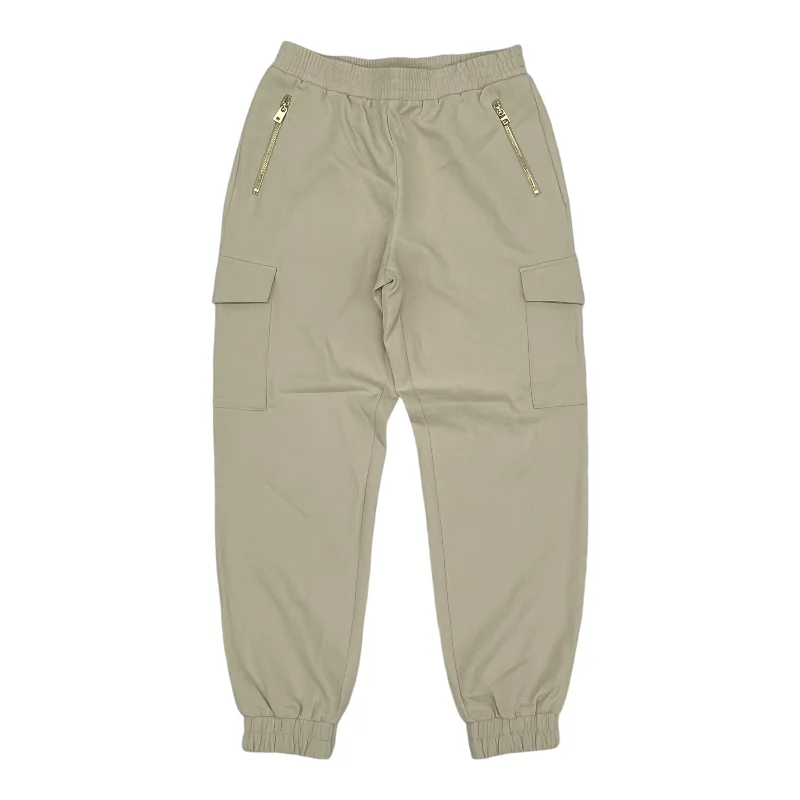 Relaxed fit pants for laid-back comfort wear -Pants Joggers By Marc New York In Tan, Size:S