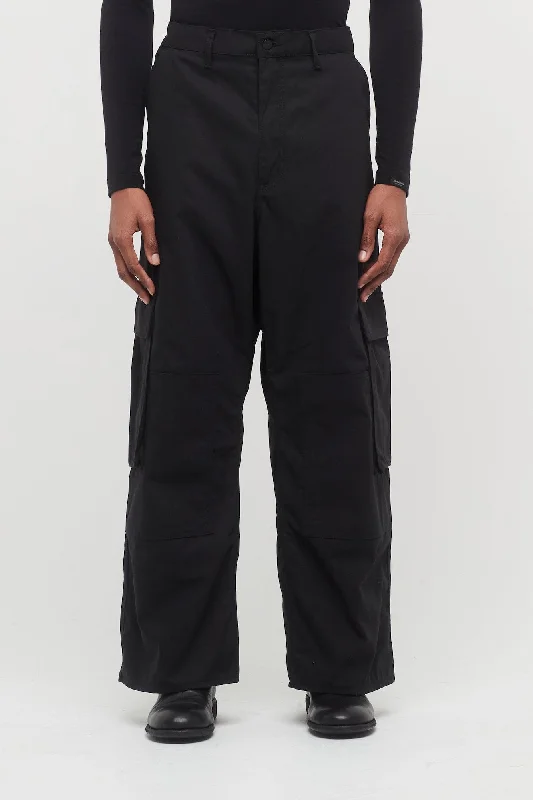 Blue Jeans for Everyday Wear -Junya Watanabe MAN Cargo Pants in Black