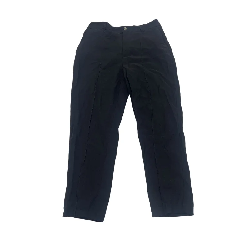 Waterproof work pants for wet job conditions -Pants Chinos & Khakis By Ophelia Roe In Black, Size:M