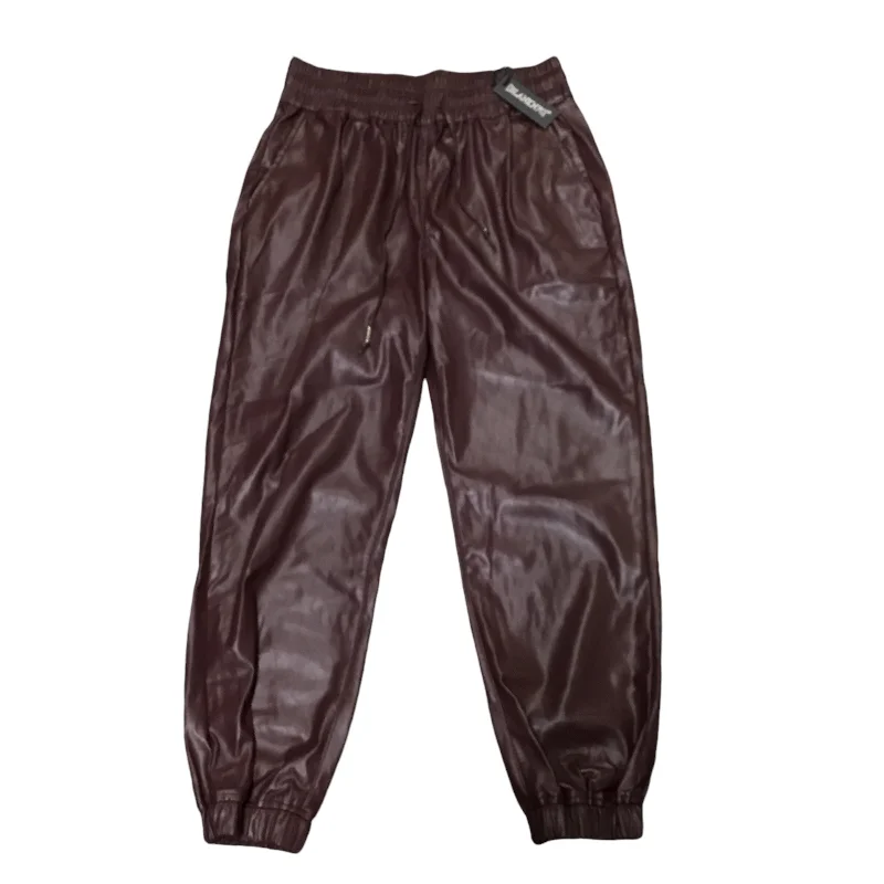 Rugged outdoor pants for mountain climbing strength -Pants Joggers By Blanknyc In Purple, Size: M