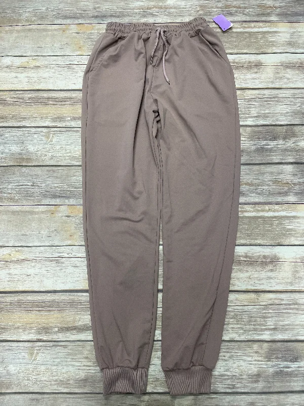 Waterproof rain pants for stormy weather protection -Pants Lounge By Cmf In Brown, Size: M