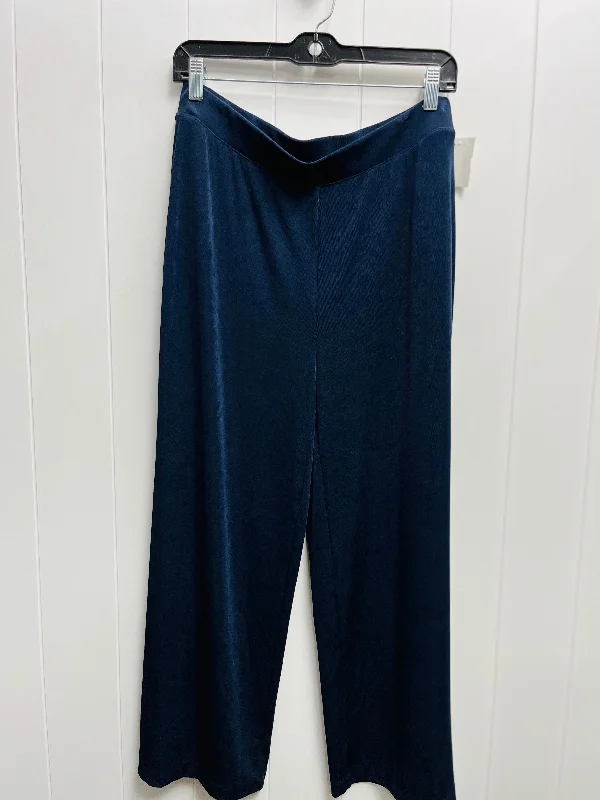 Casual khaki pants for weekend errand runs -Pants Wide Leg By Chicos In Navy, Size: M