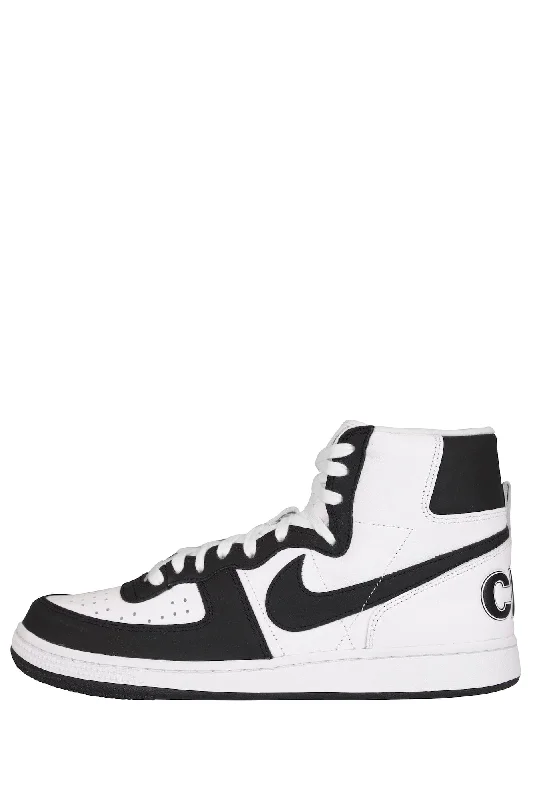 Dark Wash Jeans for Elegance -Comme Des Garçons x Nike Terminator in White/Black